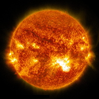 solar flare  