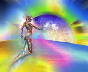 Your fifth-dimensional self is emerging.