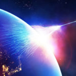 Image depicting Earth zapped