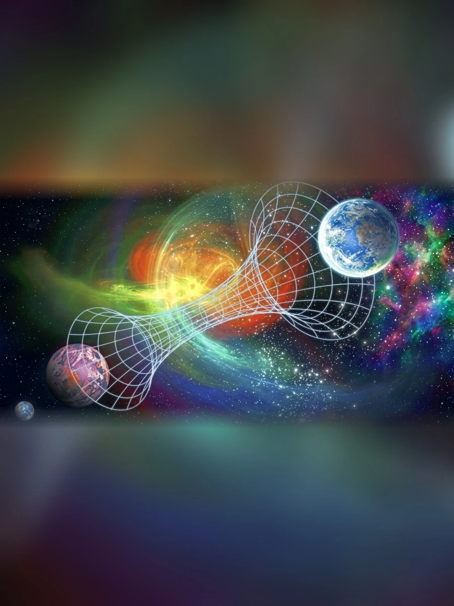 Illustration of the dimensional shift from 3D to 5D